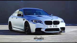 Bagged BMW F10 M5 750HP  4K [upl. by Hubie]