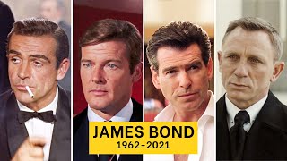 Every James Bond 007 Movie in One Minute 19622021 [upl. by Bayly]