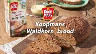 Hoe Bak Je Waldkorn Brood  Koopmans [upl. by Einahpats515]