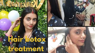 Hair Botoplexx treatmentfull details price  hair treatment मैने पहली बार करवाया अपने बालों पर [upl. by Ytsirt]