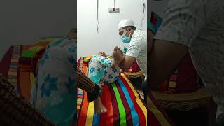 Treatment low back pain at village। Chiropractic treatment। physiohealthaid [upl. by Aral]