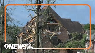 Officials looking at damage caused by round of severe storms in Alabama [upl. by Eeliak519]