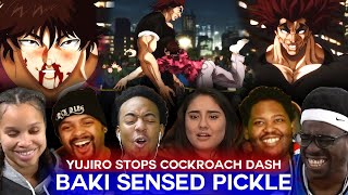 Baki vs Yujiro Part 2  Baki Hanma 2 Ep 23 Reaction Highlights [upl. by Magnusson683]