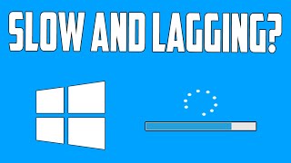 How To Fix Windows 10 LaggingSlow Problem Quick Fix [upl. by Nosirrag928]