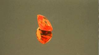 Mandarin Spessartite Garnet Weighs 276 carats cut in an Antique Cushion [upl. by Donoghue]