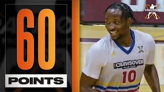 Jonathan Kuminga EXPLODES For 60 Points In The Crawsover League 🤯 [upl. by Rubliw102]