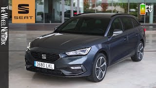 2021 SEAT Leon eHybrid Sportstourer PHEV  Magnetic Tech  Driving Interior Exterior [upl. by Juan]