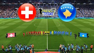 Switzerland vs Kosovo  International Friendly March 2022 [upl. by Pfaff769]