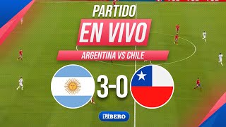 🔴 ARGENTINA 30 CHILE Resumen goles y reacciones  ELIMINATORIAS 2026 FECHA 7  Líbero [upl. by Solohcin]