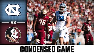 North Carolina vs Florida State Condensed Game  2024 ACC Football [upl. by Thormora206]