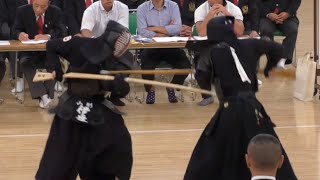 第23回全日本銃剣道選手権大会 準決勝第二試合 All Japan Jukendo Championship [upl. by Annia872]