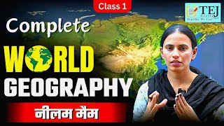 World Geography For RAS 202425  By Neelam Maam Tej Civil Services Jaipur [upl. by Azelea]