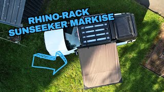 Rhino Rack Sunseeker Markise der Perfekt Begleiter auf jedem Camping Abenteuer [upl. by Darla]