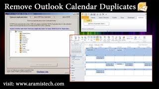 Remove Outlook Calendar Duplicates [upl. by Andres260]