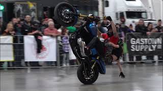 Motorcycle SUPERSHOW  Highway Heathens Stunt Show [upl. by Kcirddet455]