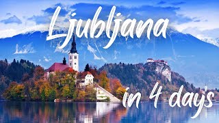 LJUBLJANA Slovenia things to do How to spend 4 amazing days [upl. by Ydnir]