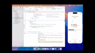 iPhone Mirroring in Xcode  test on real device on desktop [upl. by Madid]