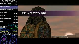 Majoras Mask Any NMG Speedrun in 12732 [upl. by Edrock]