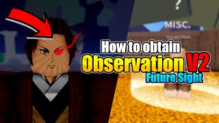 How To Get Observation V2 in Blox Fruits All Fruits Location [upl. by Sarina]