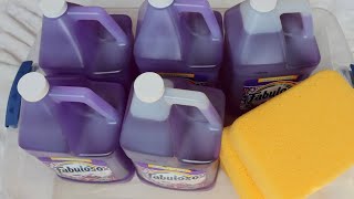 ASMR FABULOSO FIVE GALLONS SPONGE SQUEEZING [upl. by Imogene]