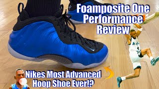 Foamposite One Performance Review  Nikes Most Advanced Hoop Shoe Ever [upl. by Dacia]