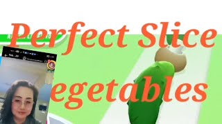 Lala Perez Live ASMR Perfect Slices Vegetables take 2 [upl. by Recneps]