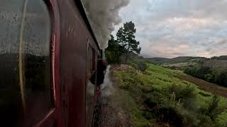 SR no 926 Schools Class quotReptonquot climbing the bank out of Grosmont to Goathland [upl. by Etat901]