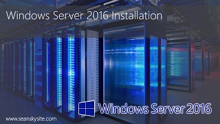 Windows Server 2016 I stallation on Virtual Machine [upl. by Sibylle]