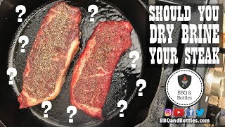 Steak Experiments  Should You Dry Brine Your Steaks S1E5 [upl. by Ribble]