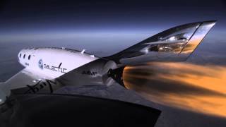 SpaceShipTwos 3rd Powered Flight Soars To New Heights  Video [upl. by Lorelei]