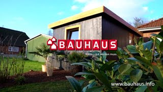 In 6 Schritten zum selbst gebauten Gartenhaus – so geht’s  BAUHAUS [upl. by Annai]