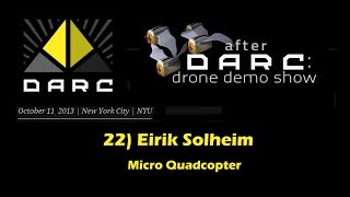 DARC22 Eirik Solheim  Micro Quadcopter [upl. by Htes]