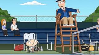 Family Guy  Stewie swearing at Tennis Game [upl. by Bigler]