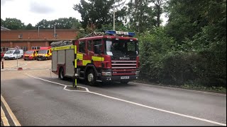 SFRS Spare Unit Caught Leaving Reigate Fire Station🚒 [upl. by Stila]