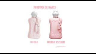 Parfums de Marly Delina ve Delina Exclusif  Parfüm Karşılaştırması [upl. by Geraud]