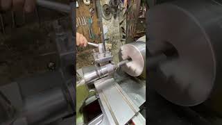 Center Drilling In Shaft youtubeshorts machine automachine metalcuttingtools shortvideo [upl. by Ishmul]