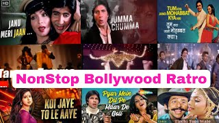 NONSTOP BOLLYWOOD RETRO DANCE PARTY DJ MIX 2024  Part 3  DJ AMIT MUMBAI [upl. by Ailat698]