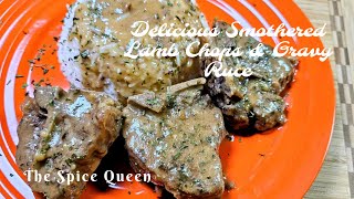 Lipsmacking Smothered Lamb Chops Recipe lambchops [upl. by Di764]