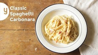 How to Make Classic Carbonara  Yummy Ph [upl. by Llennor]