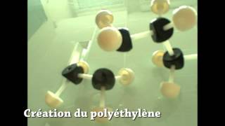 StopMotion Polyéthylène  n x éthylène création du polymère [upl. by Esme]