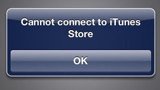 cannot connect to itunes store and cannot sign in with itunes store 💯fix ios 56 [upl. by Papert955]