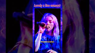 lovely live performance  lovely live concert 💖  Billie eilish amp Khalid [upl. by Morly299]