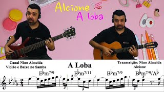 A Loba Alcione partitura cifra [upl. by Nymsaj]