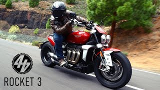 INSANE TORQUE  2020 Triumph Rocket 3 Review [upl. by Inahpets606]