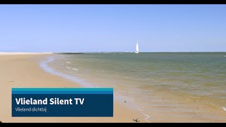 Vliestroom Vlieland in 4K  geluid van de Waddenzee in stereode ms Friesland 1956 vaart ook langs [upl. by Amolap558]