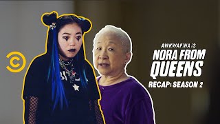 RECAP Awkwafina Is Nora From Queens Season 2 [upl. by Acirem]