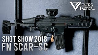 Shot Show 2018  FN SCARSC [upl. by Nagram389]