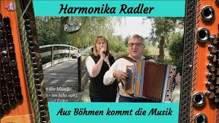 Aus Böhmen kommt die Musik  Steirische Harmonika GCFB  mit Gesang [upl. by Ahsenaj]