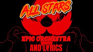 Fnf All Stars But With Epic Orchestra and lyrics [upl. by Yelyab]