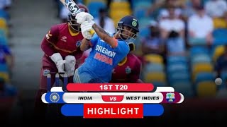 India vs Westindies 1st T20 Highlights 2023  Ind vs Wi 1st T20 Highlights  Ind Vs Wi Highlights [upl. by Myrtle]